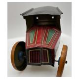 Collection of 3 Vintage Tin Litho Toy Cars