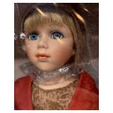 Geppeddo Fairy Tale Series Porcelain Doll - Cinderella the Maid. NIB