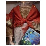 Geppeddo Fairy Tale Series Porcelain Doll - Cinderella the Maid. NIB