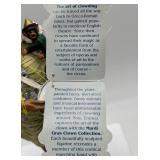 Harlequin Puppet and Mardi Gras Clown Figurine Set