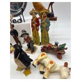 Collection of Vintage Figurines and Assorted Collectibles
