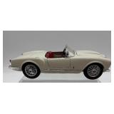 Set of 2 Vintage Model Cars - Classic Convertible and Antique Sedan