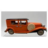 Set of 2 Vintage Model Cars - Classic Convertible and Antique Sedan