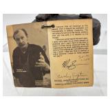 Michael Garman Cowboy Sculpture Signed and Dated 1989