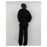 Collection of 4 Vintage Ken Dolls with Varied Outfits including Harley Davidson