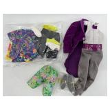 Collection of Ken Doll Clothing and Accessories
