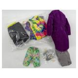 Collection of Ken Doll Clothing and Accessories