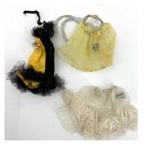 Vintage Barbie Doll Clothing Set with Dresses, Blouses, and Accessories