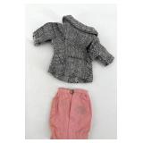 Vintage Barbie Doll Clothing Set with Dresses, Blouses, and Accessories