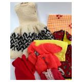 Vintage Barbie Doll Clothing Lot - Assorted Styles and Colors