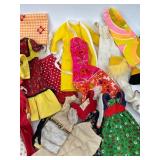 Vintage Barbie Doll Clothing Lot - Assorted Styles and Colors