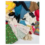 Vintage Barbie Doll Clothing Lot - Assorted Styles and Colors