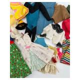 Vintage Barbie Doll Clothing Lot - Assorted Styles and Colors