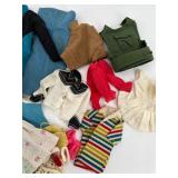 Vintage Barbie Doll Clothing Lot - Assorted Styles and Colors