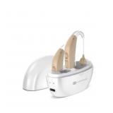 Dartwood Premium Hearing Aids for Seniors - Rechargeable Behind The Ear Hearing Assistance Devices with Noise Cancelling and All-Day Comfort