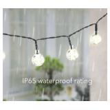 Dartwood Solar Crystal Ball String LED Lights
