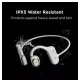 Conduction Labs Allegro Open-Ear Bluetooth Ultra Light Headphones (White)