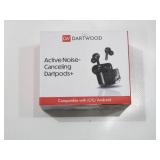 Dartwood True Wireless Dartpod Headphones | Noise Cancelling | Bluetooth - WHITE
