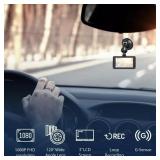 Dartwood Dash Cam with FHD 1080P, 3" LCD, 120° Wide Angle, WDR, Night Vision (NOT included SD card)