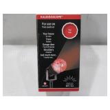 NEW Gemmy Lightshow Kaleidoscope Red Projection Stake Holiday Spotlight Light for Christmas