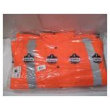 NEW Ergodyne GloWear 8384 Hi-Vis Winter Jacket Quilted Parka - Type R, Class 3 ORANGE Large