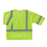 NEW Ergodyne GloWear 8310HL Economy Hi-Vis Safety Vest - Type R, Class 3, Hook & Loop - LIME- S/M