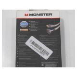 Monster HDMI Cable 4k Ultra HD with Ethernet - Corrosion-Resistant 24k Rose Gold Contacts and V-Grip Connection - HDMI Cable for PS3 and Computer Monitor - 4 FT