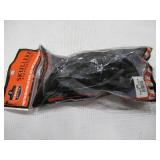 NEW 2 Pack of Ergodyne Skullerz LOKI Convertible Safety Spoggles w/ Strap -Black-Clear Lens