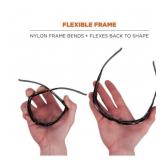 NEW 2 Pack of Ergodyne Skullerz ODIN Safety Glasses-Eye Protection Clear Lens Black Frame