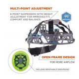 NEW Skullerz 8969 Lightweight Full Brim Hard Hat - Type 1, Class E - LIME - E.K. Services