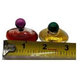 VINTAGE MINI PERFUMES, AVON FAR AWAY, OSCAR DE LA RENTA MINI, LOT OF 2