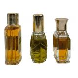 VINTAGE MINI PERFUMES, FLEURS DE ROCAILLE, SORTILEGE,EMERAUDE - BUNDLE OF 3