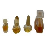 VINTAGE MIXED LOT OF MINI PERFUMES, LOT OF 4