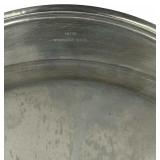 SILVER OVAL 22" X 13"  WITH HANDLES