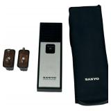 VINTAGE SANYO DYNAMIC MICROPHONE TAPE HM-28 JAPAN 704