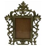 VINTAGE VICTORIAN GILT METAL FRAME 4x6