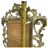 VINTAGE VICTORIAN GILT METAL FRAME 4x6