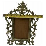 VINTAGE VICTORIAN GILT METAL FRAME 4x6