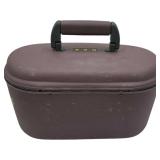 VINTAGE SAMSONITE TRAVEL VANITY LUGGAGE CASE, COLOR: PURPLE/LAVENDER