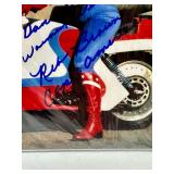 SIGNED PHOTO BY REB BROWN AS EVIL KNIEVEL