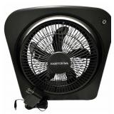 9" DUAL POWER PORTABLE FAN, SET OF 2