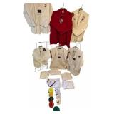 MARTIAL ARTS TOP/BOTTOMS/BELTS BUNDLE