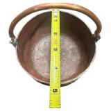 VINTAGE 4.75" COPPER POT WITH HANDLE