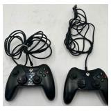 XBOX REMOTE CONTROLLERS, SET OF 2