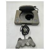 SONY PLAYSTATION ONE WITH ONE REMOTE CONTROLLER (NO POWER CORD)