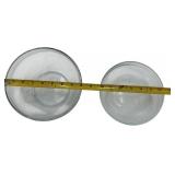 ANCHOR HOCKING BOWLS, VARIOUS SIZES, BUNDLE OF 8 BOWLS