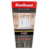 KWIKSET FRONT DOOR LOCK SET- SILVER