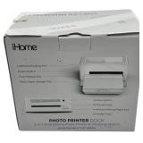 iHome PHOTO PRINTER, BRAND NEW, OPEN BOX