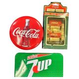 VINTAGE COCA-COLA 7UP COLLECTIBLE BUNDLE