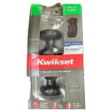 KWIKSET HALL AND CLOSET DOOR KNOB- INTERIOR NON-LOCKING